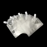 Transparent, Stand-up, Corner Spout 10mm, Pouches, 4.7in x 6.7in, Pack of 100