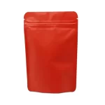 Red, Stand-up, Zip Lock, Pouches, 6in x 9in, Pack of 100