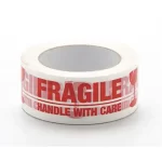 Transparent, 40microns, Fragile Handle with Care, Self adhesive, Tapes, 48mm x 65m, Pack of 12