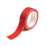 Red, 40microns, Round, Self adhesive, Tapes, 48mm x 65m, Pack of 12