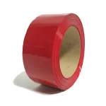 Red, 40microns, Round, Self adhesive, Tapes, 48mm x 65m, Pack of 12