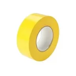 yellow, 40microns, Round, Self adhesive, Tapes, 48mm x 65m, Pack of 12