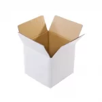 White, 03ply, Universal, Corrugated, Multipurpose, Boxes, 10in x 8in x 6in, Pack of 10